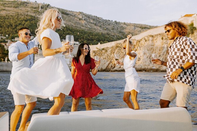 Dubrovnik to Elaphiti: Yacht Escape in Style - Lopud’s Sandy Beach and the Floaties Advantage