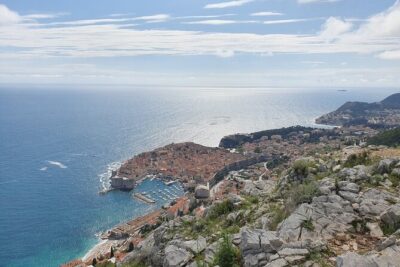 Dubrovnik Van Tour for Panoramic Views - Stop 1: Most Dr. Franja Tuđmana Over the Port and Elafiti Islands
