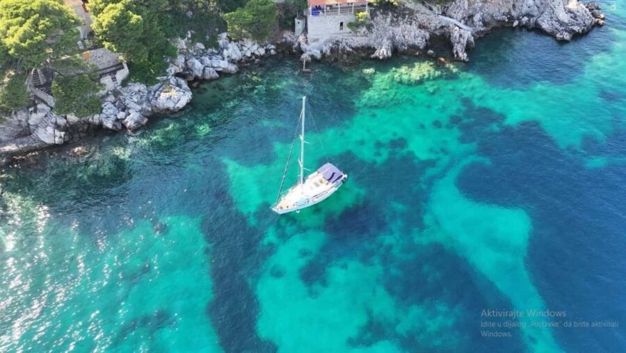 Dubrovnik:Half Day Private Boat Tour to Elaphiti & Blue Cave - Getting on board: Lapadska obala and the ZaraBella vibe