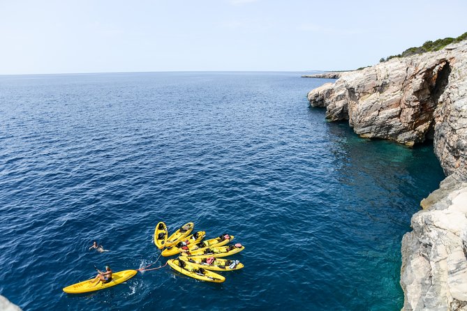 Dugi Otok - full day kayak adventure - Veli Rat lighthouse + the shipwreck Michele snorkeling