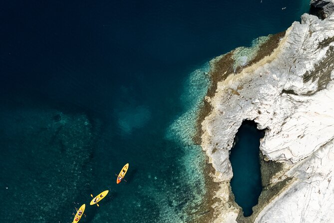 Dugi Otok - half day kayak adventure - Cliff jumping and swimming: optional fun with a safety-first guide
