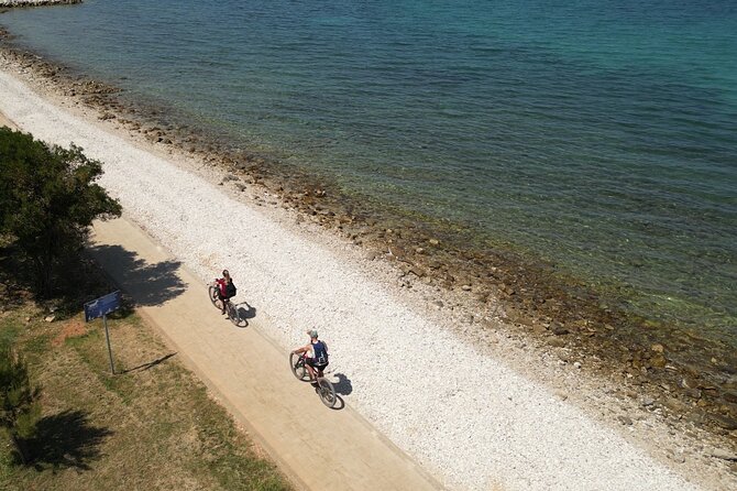 E-Bike swim & fortress tour Vodnjan - Barbariga’s sea break: swim, cool off, or just watch the water