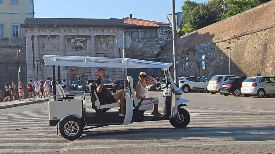 Eco tuk tuk Highlights of Zadar - Roman Forum, Zadar: 15 minutes that let you look, not just pass