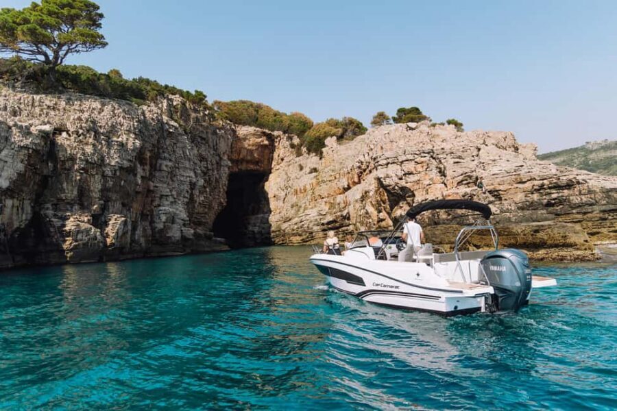 Elaphite Islands: Private boat tour (Cap Camarat 7.5wa) - Šipan: more island time, more swim options, and lunch possibilities