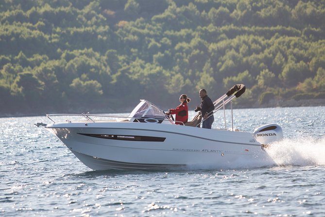 Elaphiti Islands 6 Hours Private Speedboat Tour - Koločep Island: car-free calm and old church stops