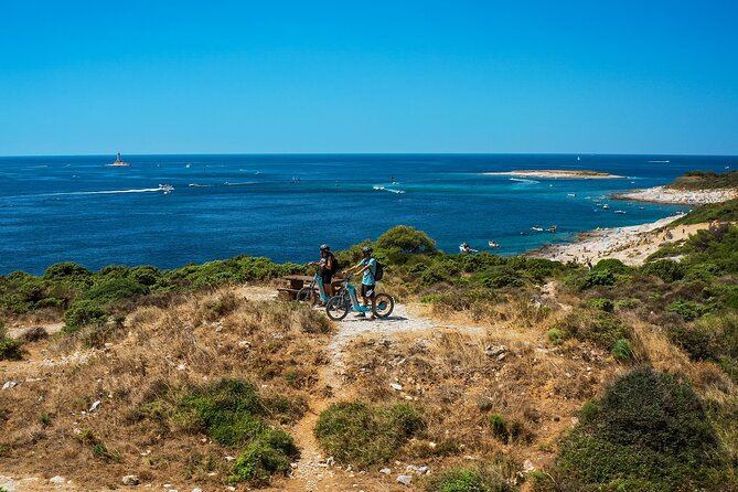 Electric Off-Road Scooter Tour in Pula - What’s included with the scooters, photos, and snorkeling