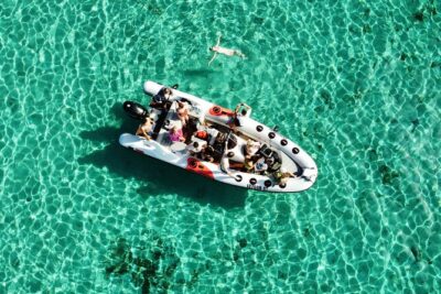Escape from Split to Blue lagoon - Necujam’s sunken ship bay: the short stop that adds variety