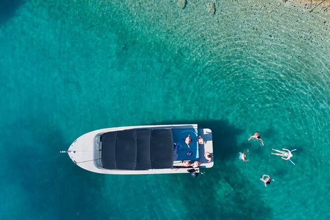 Exclusive Blue Lagoon Luxury Boat Tour from Split - Stop 1 at Krknjasi Bay: snorkeling time that actually fits in