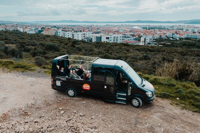 Experience Zadar Cabrio Guided Tour - Beach Uskok, Maraschino traces, and the Lungomare glide
