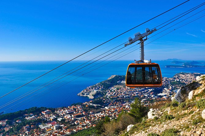 Explore Dubrovnik by Cable Car (ticket included) - Cable car ride: included, but not always a fast line