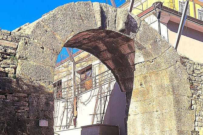 Explore layers of Pula's History in German or English - Price and ticket reality: where your $17.04 really goes