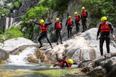 Extreme Canyoning on Cetina River from Split or Šestanovac - Gear check: neoprene suits, helmets, and shoes that actually grip