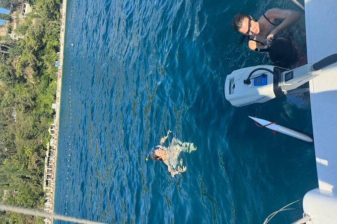 Family sailing Kastela & Split - The swim break and flexible pacing for your family’s mood