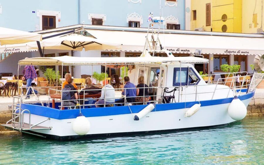 Fazana: Panorama N.P. Brijuni + St. Jerolim Island Stop - Sveti Jerolim until 16:00: swim, snorkel, and reset your brain