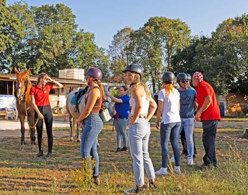 Fazana: Sunset 1-hour Horse Riding in Nature with Guide - Photos that feel worth it, not just an afterthought