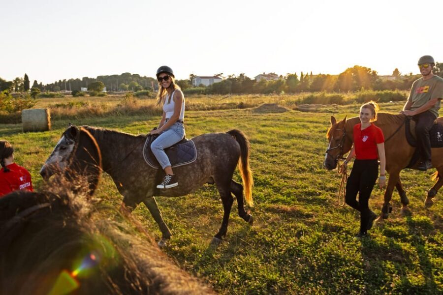 Fazana: Sunset 1-hour Horse Riding in Nature with Guide - Price and value: what $58 gets you in real terms