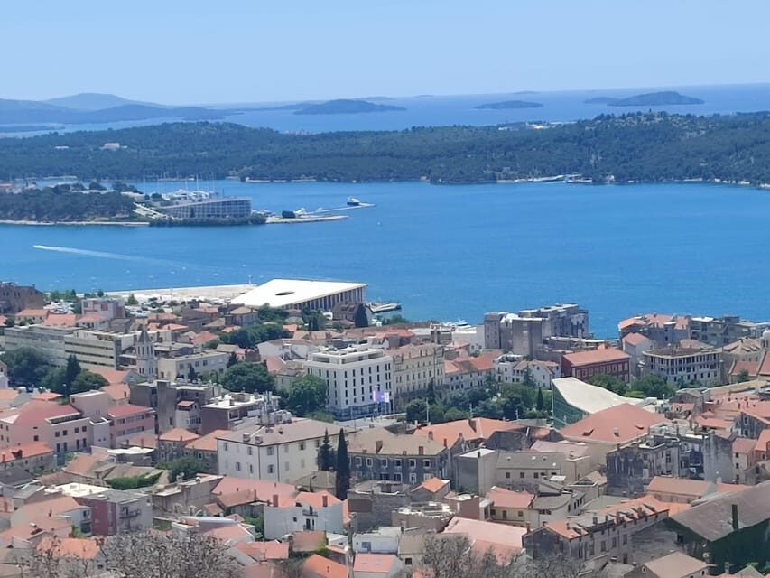 Fortresses Sightseeing - Eco City Tour Šibenik - Barone Fortress: fast context, big angles, and tablet audio for the details