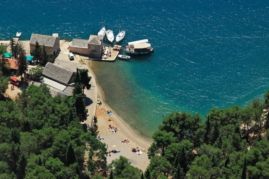 From Brač: Panoramic Flight over Brač, Hvar, Šolta, & Split - Hvar Town and the Observatory: Famous for a Reason