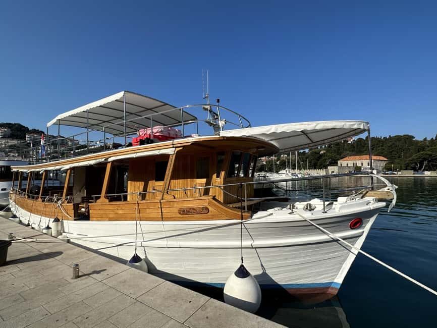 From Dubrovnik: Elaphite Islands Day Trip with Lunch - Getting to Gruž and onto the boat without drama