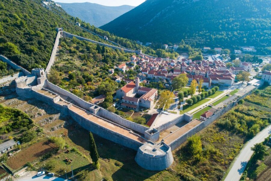 From Dubrovnik: Guided Tour of Pelješac & Korčula - Ston Fortress and the Great Wall of the Mediterranean Croatia