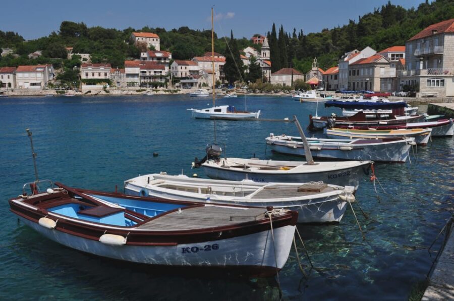 From Dubrovnik: Korcula Island Tour with Wine Tasting - Ston First: Coffee, Walls, and Salt-Pan Country