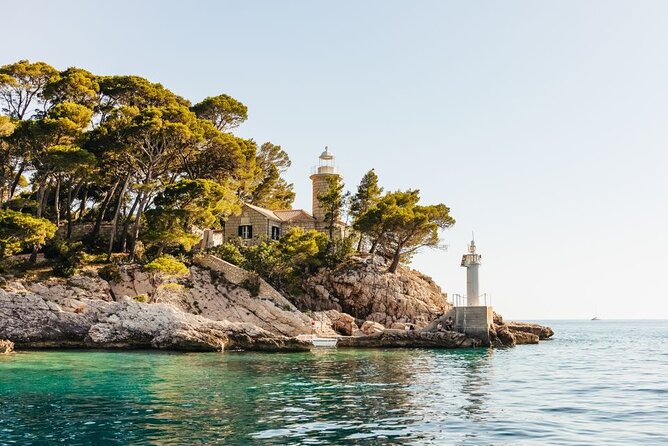 From Dubrovnik: Premium Three Island Cruise with lunch and drinks - Šipan in One Hour: Olive Groves, Stone Houses, and Fast Choices