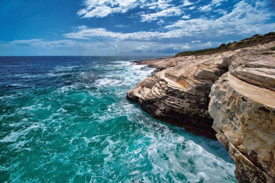 From Fazana: Sea caves, hidden island, cliffs and more... - National Park Brijuni protected waters: swimming where fish show up