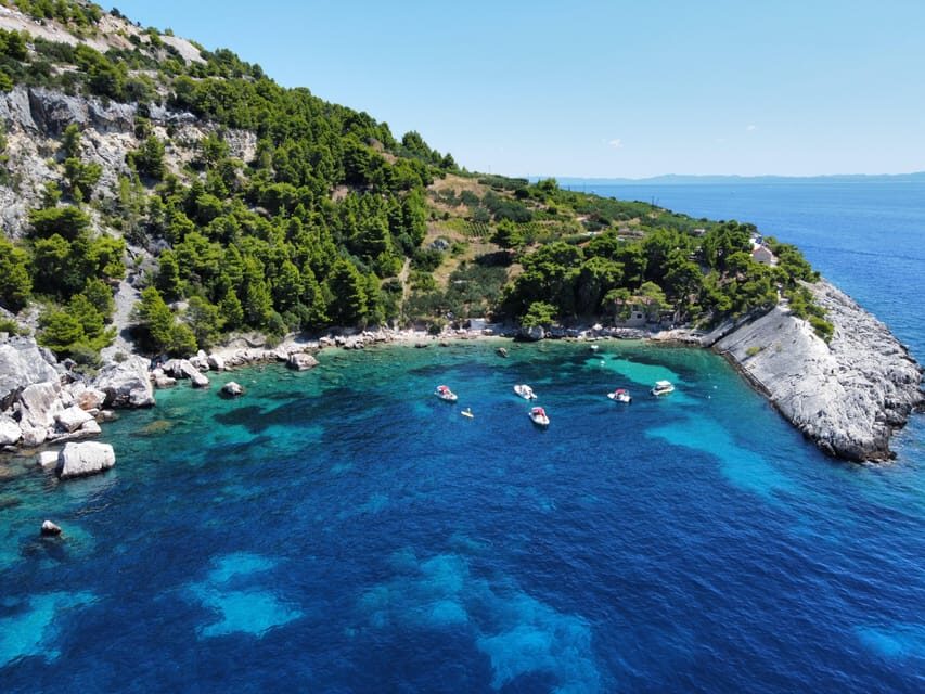 From Hvar: Private tour of Red Rocks & Pakleni Islands - Lučišća and the Sveta Nedjelja change of pace