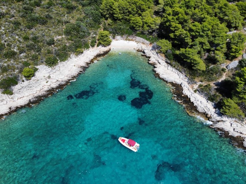 From Hvar: Private tour of Red Rocks & Pakleni Islands - Pakleni Islands time: Palmižana, Mlini, or Ždrilca for lunch and cocktails