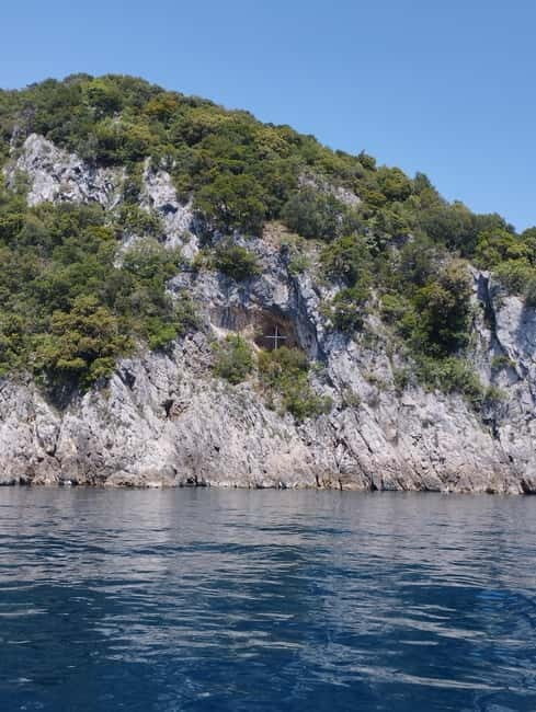 From Lovran/Opatija: Boat Tour to a Little Blue Cave - Getting on the Boat: Coast Views at an Easy, Unhurried Pace
