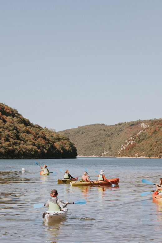 From Poreč: Lim Bay Sea Kayaking Day Trip - The route from Poreč: short transfer, then real paddling