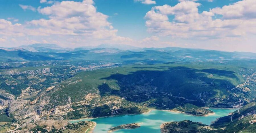From Sinj: Flight Over Imotski, Trilj, Omiš, and Split - Why Fly From Sinj: Cetina River and Karst Views in One Hour