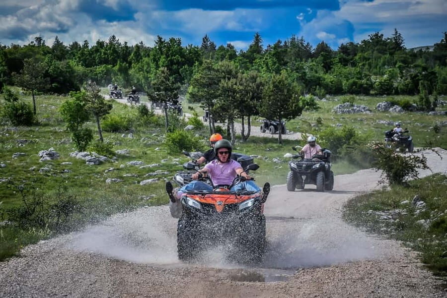 From Split: ATV Dinara Mountain Tour with Picnic - Getting started at Rumin 51: first steps, then throttle