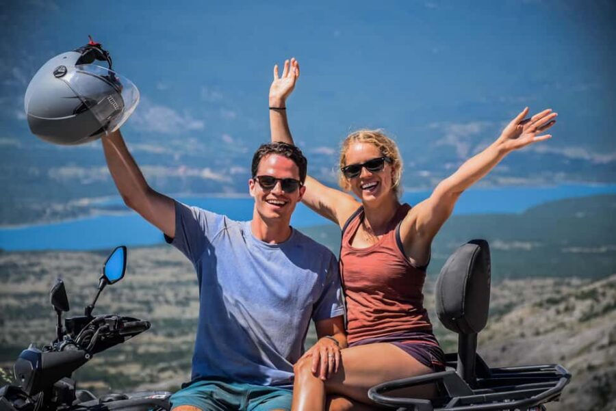From Split: ATV Dinara Mountain Tour with Picnic - Sv. Jakov / Vrdovo: 1,001 meters and the viewpoint that earns the effort