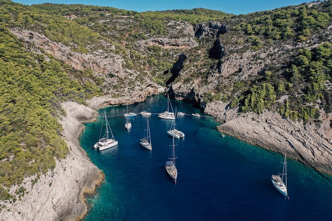 From Split: Blue cave & 5 Islands tour - Budikovac Island (40 minutes): beach bar option, not just a photo stop