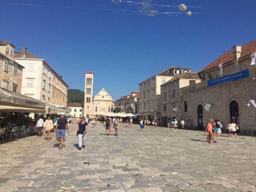 From Split: Blue Cave & Coastal Highlights Private Boat Tour - Hvar old town and fortress views: save the best angles for later