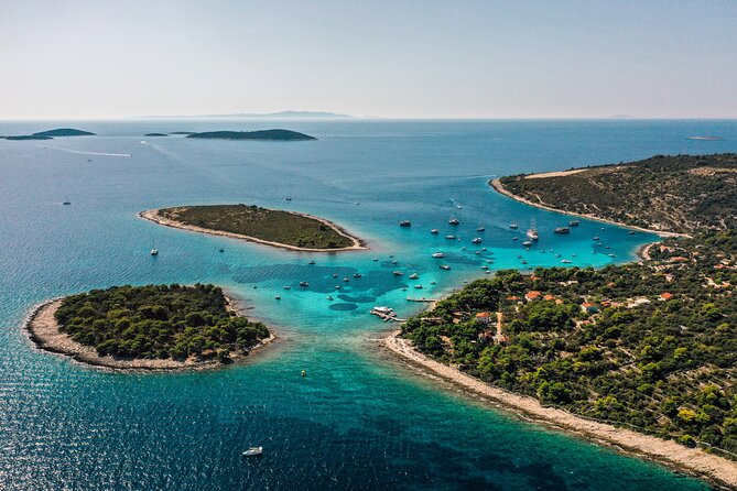 From Split: Blue Lagoon and 3 Islands Speedboat Tour - Stop One: Borkko Beach Bar on Čiovo Island