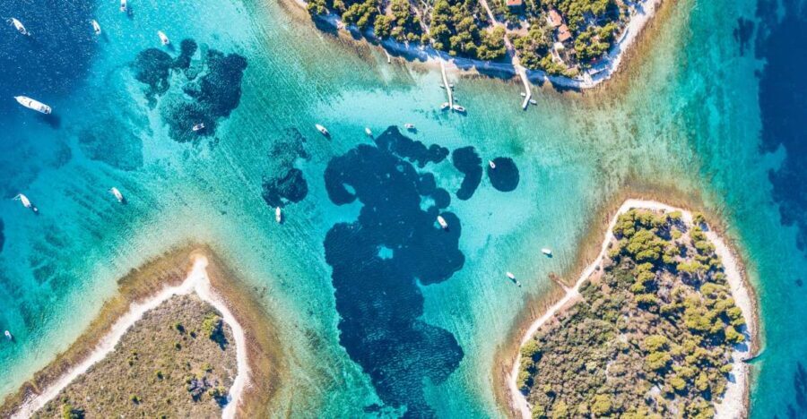 From Split: Blue Lagoon & Trogir Boat Trip with Snorkeling - Trogir UNESCO stop: cathedral views and a walk you can actually enjoy