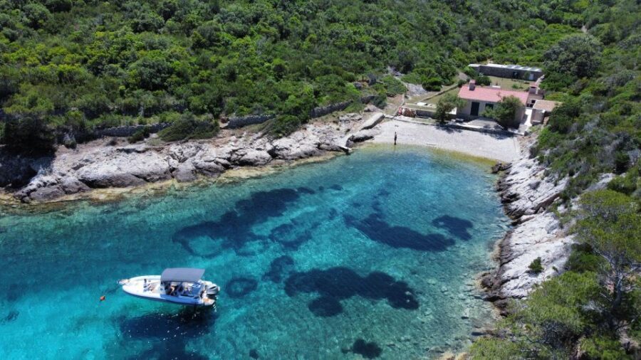 From Split: Blue Lagoon & Trogir Boat Trip with Snorkeling - Onboard comforts: drinks, snacks, towels, and safety gear