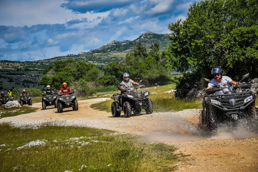 From Split: Full-Day Horse Riding & Quad Biking with Lunch - From Split to Ogorje: the inland swap you’ll feel right away