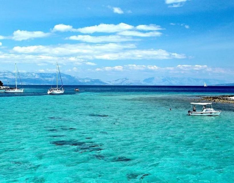 From Split: Islands & Blue Lagoon Cruise with Lunch & Drinks - Blue Lagoon Swim Time: Snorkeling Gear and the Slide Moment