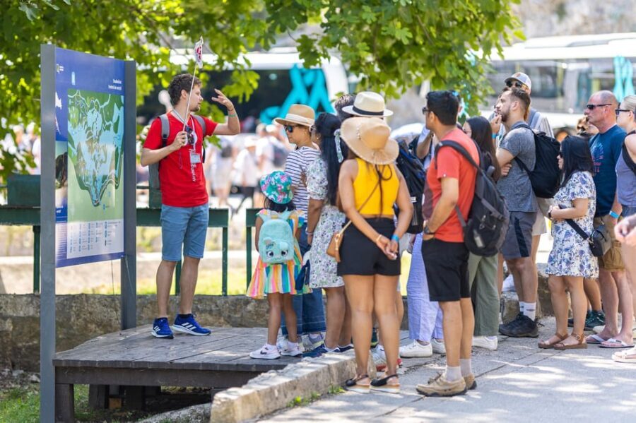 From Split: Krka Waterfalls day tour & wine tasting - Skradin wine tasting: olive oil and cheese with a seaside reset