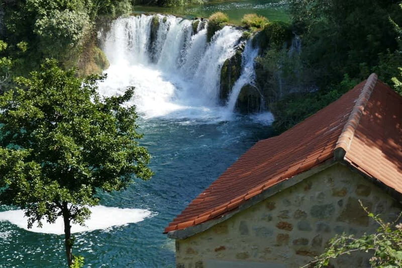 From Split: Krka Waterfalls with Riverboat Ride & swimm stop - Split to Krka: an easy start with air-conditioned comfort