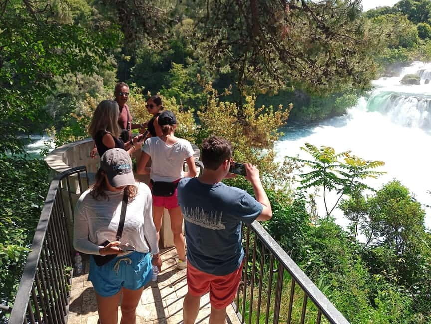 From Split: Krka Waterfalls with Wine & Cheese Tasting Tour - Skradin: tasting wines at Sladić Winery