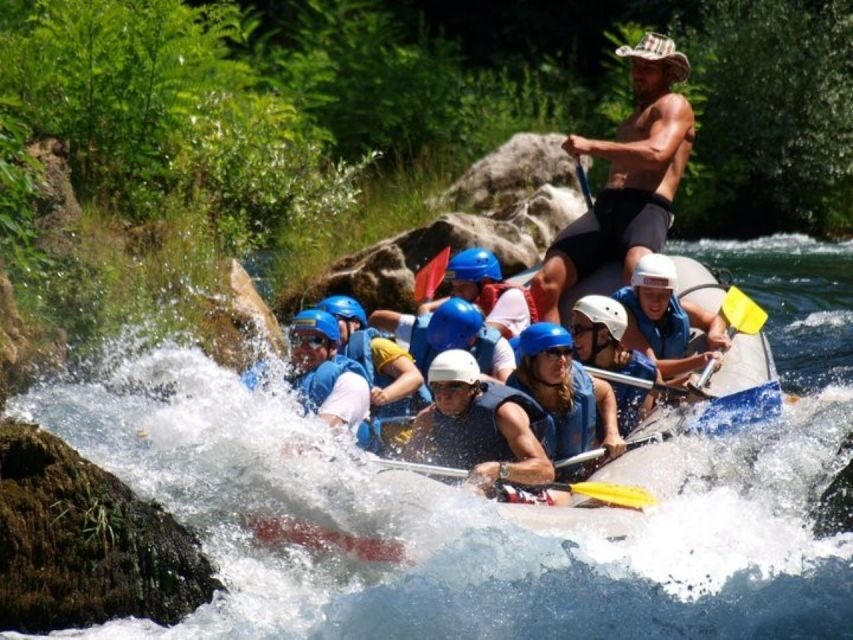 From Split or Trogir: Cetina River Rafting with Transfer - The van ride and Omiš stop: where the outing shifts from city to river
