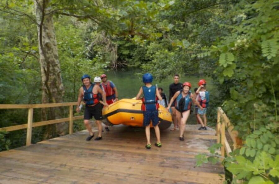 From Split or Trogir: Cetina River Rafting with Transfer - Rafting on the Cetina: rapids, waterfalls, and a 12 km run
