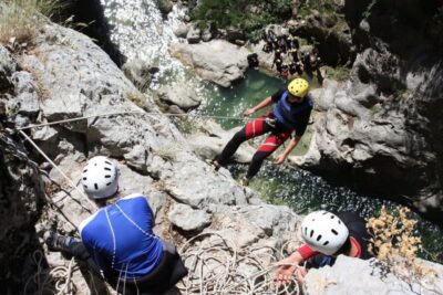 From Split or Zadvarje: Extreme Canyoning on Cetina River - Gear check: wetsuit, helmet, harness, and shoes rules