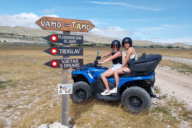 From Split: Small group ATV ride in Dinara NP - Dinara Nature Park: Stone Oasis Miles on Dirt Roads