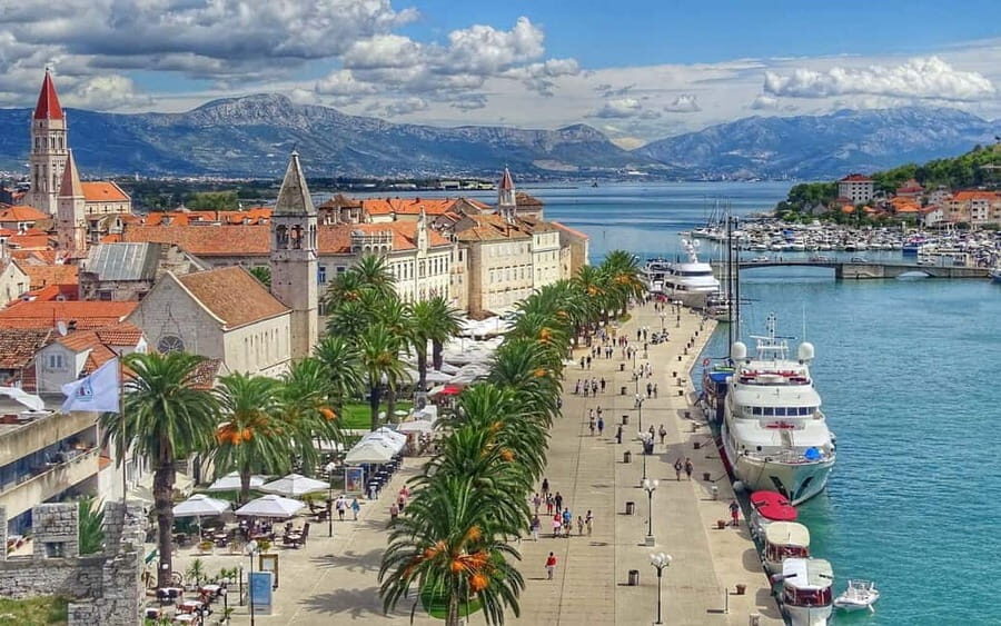 From Split/Trogir: Private Krka Waterfalls and Trogir Tour - From Split or Trogir: what the private pickup really changes