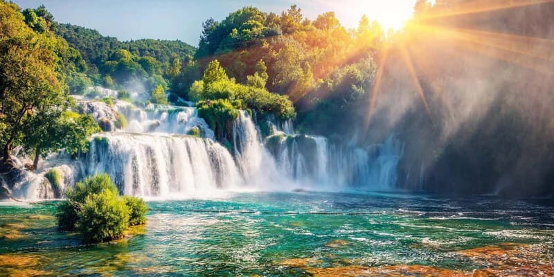 From Split/Trogir: Private Krka Waterfalls and Trogir Tour - Trogir old town after the falls: walking, architecture, and waterfront views